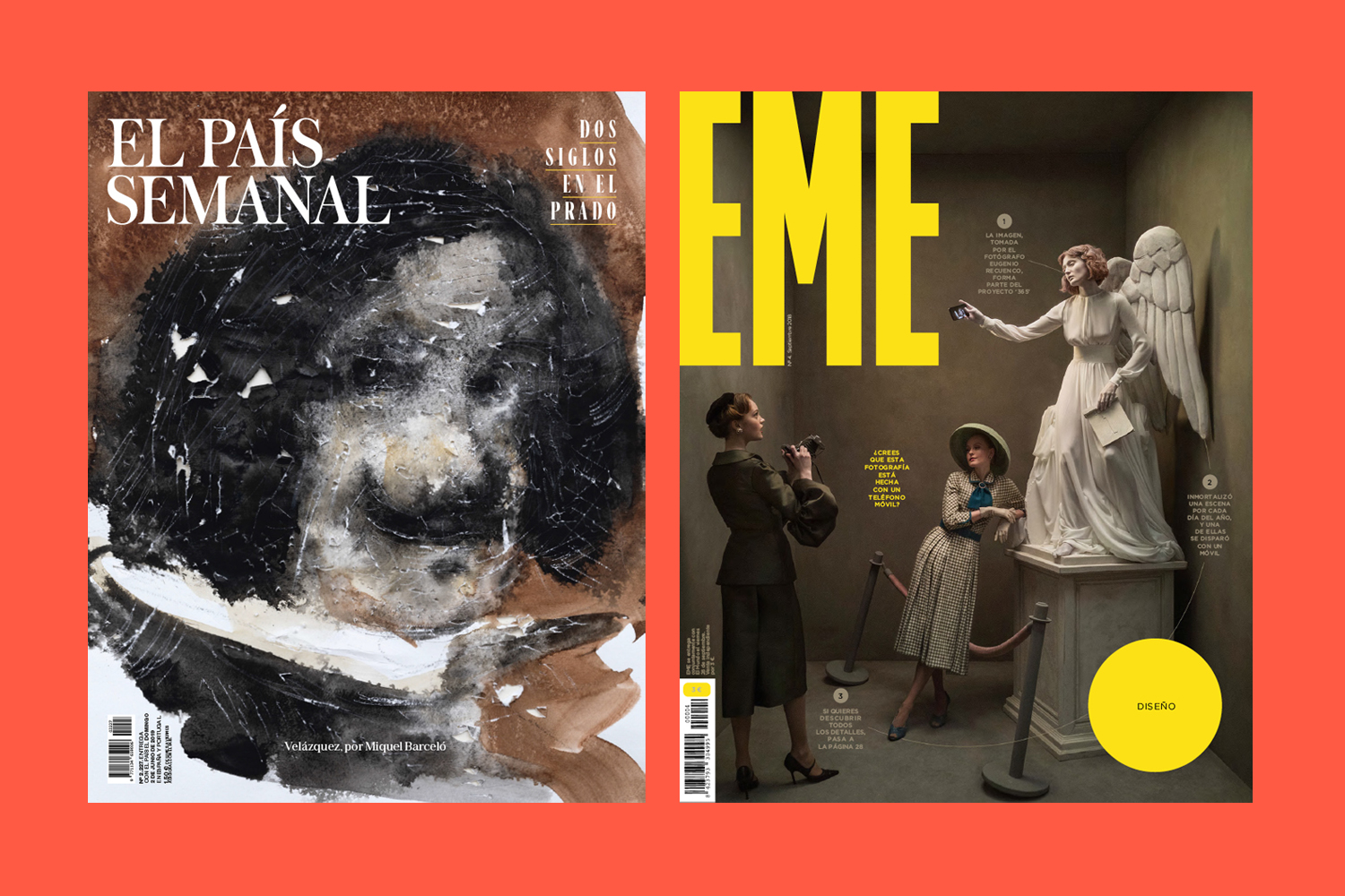 Las revistas 'El País Semanal' y 'EME'.